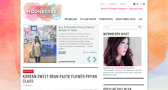 Desktop Screenshot of blog.moonberry.com